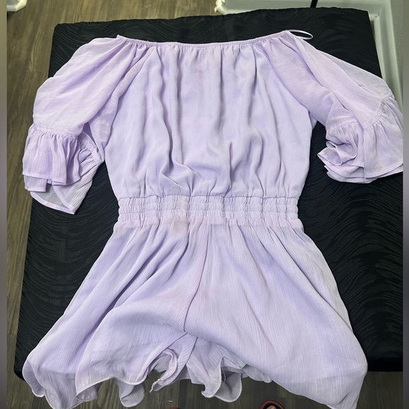 Endless Rose Lavender Ruffle Top - Picture 8 of 9